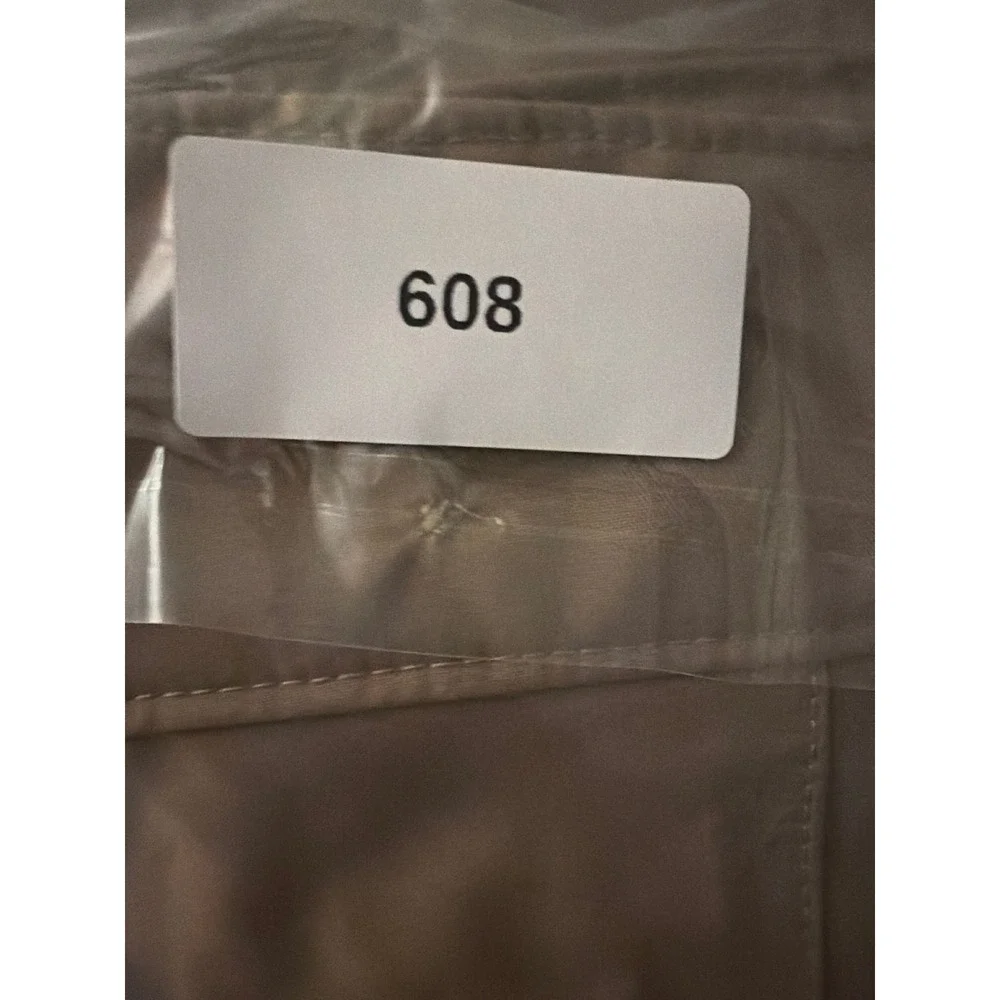 LL Bean Mens Technical Hiking Pants Tan 34x31 Polyester Zip Pocket 271098